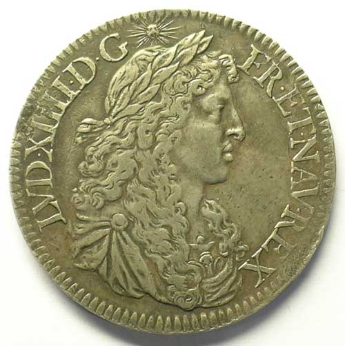 1667-Louis-Xiv-1/2-Ecu